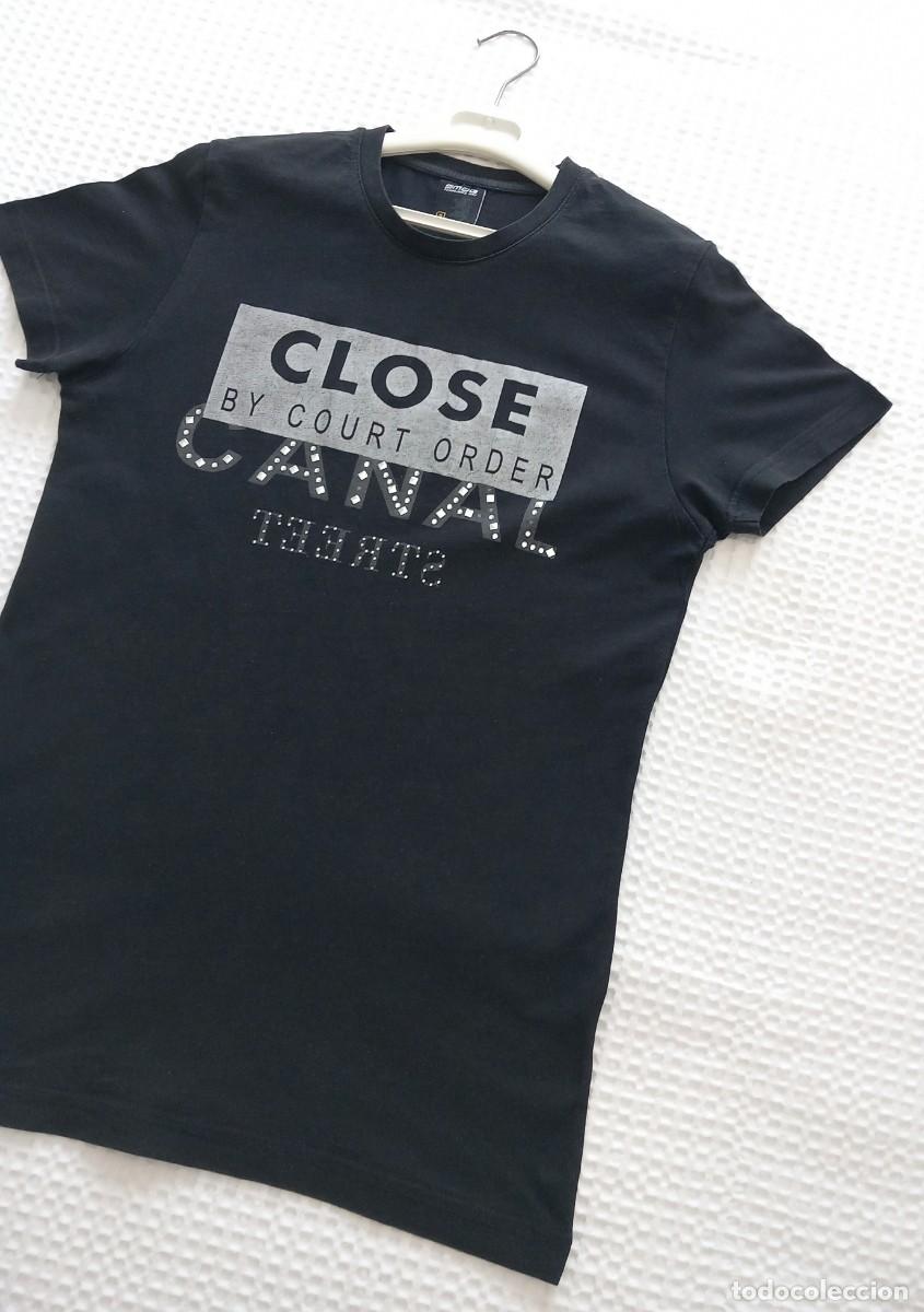 Segunda mano: Camiseta Smog negra y gris - Foto 3