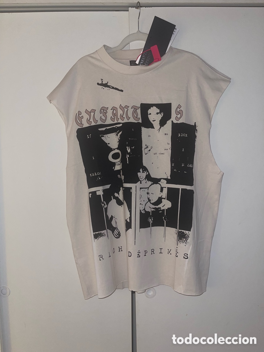 Segunda mano: Camiseta hombre talla XL enfants deprimes riches