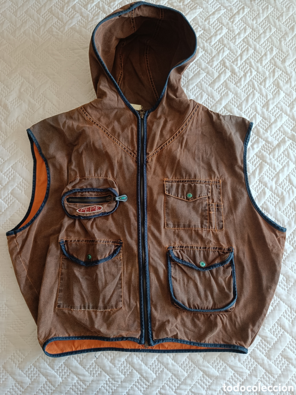 Segunda mano: Chaleco retro vintage Pepe jeans