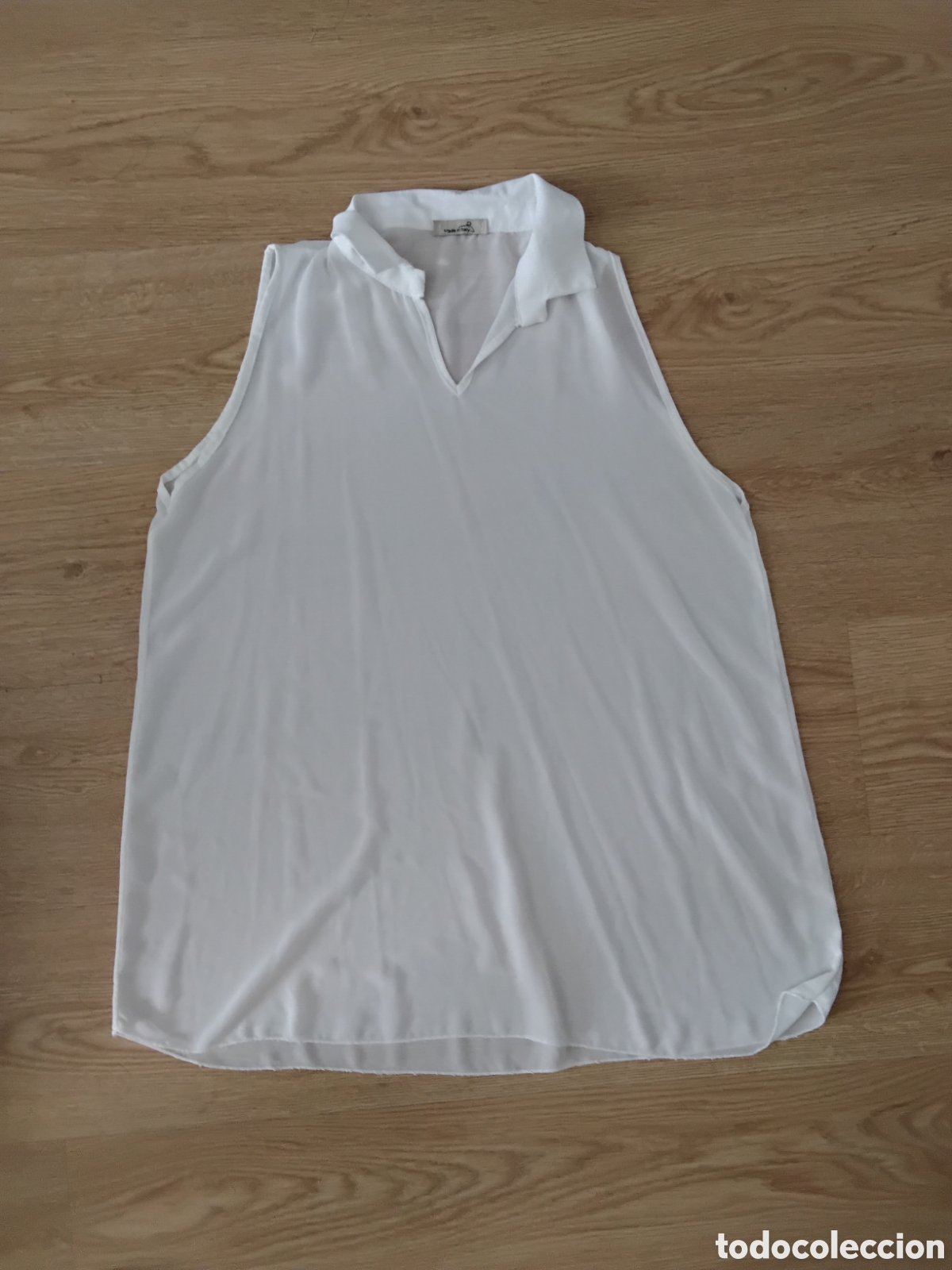 Segunda mano: Blusa Semitransparente Sin mangas - Foto 3