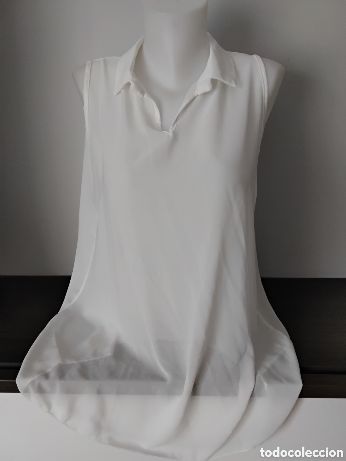 Segunda mano: Blusa Semitransparente Sin mangas - Foto 5