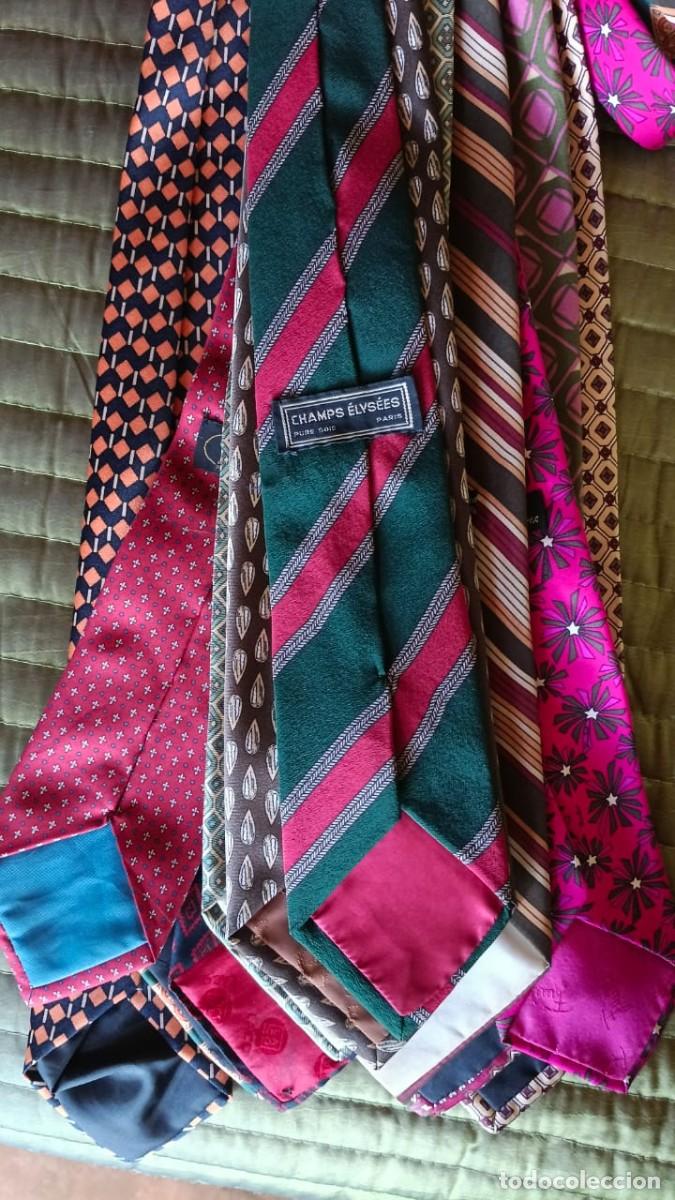 Segunda mano: LOTE 14 CORBATAS VINTAGE MARCAS EUROPEAS