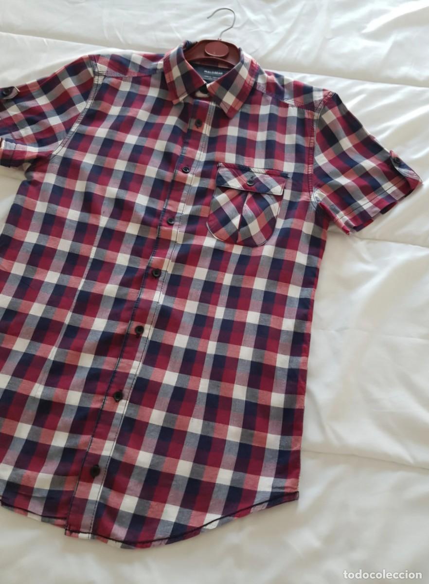 Segunda mano: Camisa estilo cuadros Pull&Bear Roja - Foto 3
