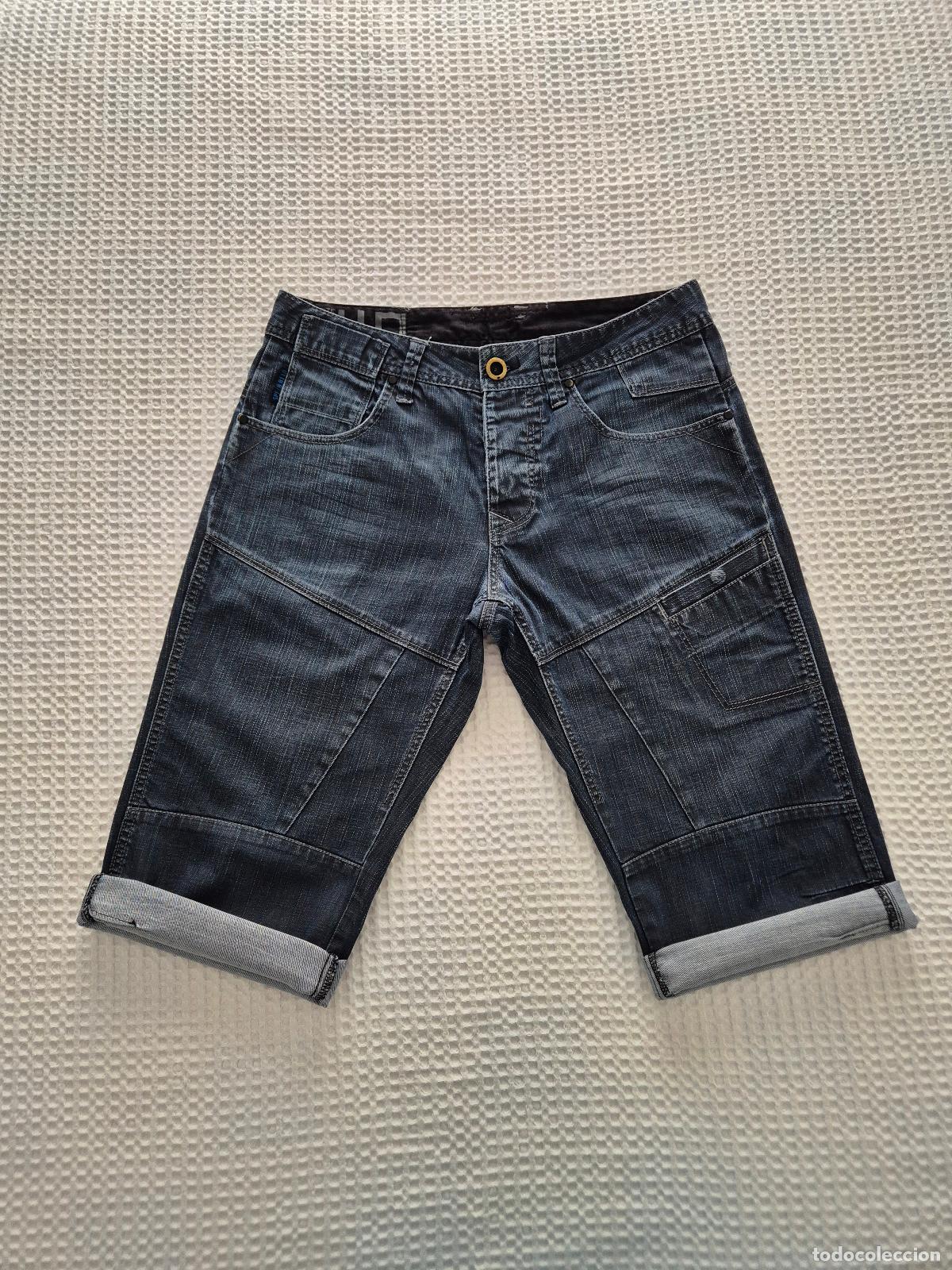 Segunda mano: Pantal&oacute;n Vaquero Corto Azul Oscuro Springfield