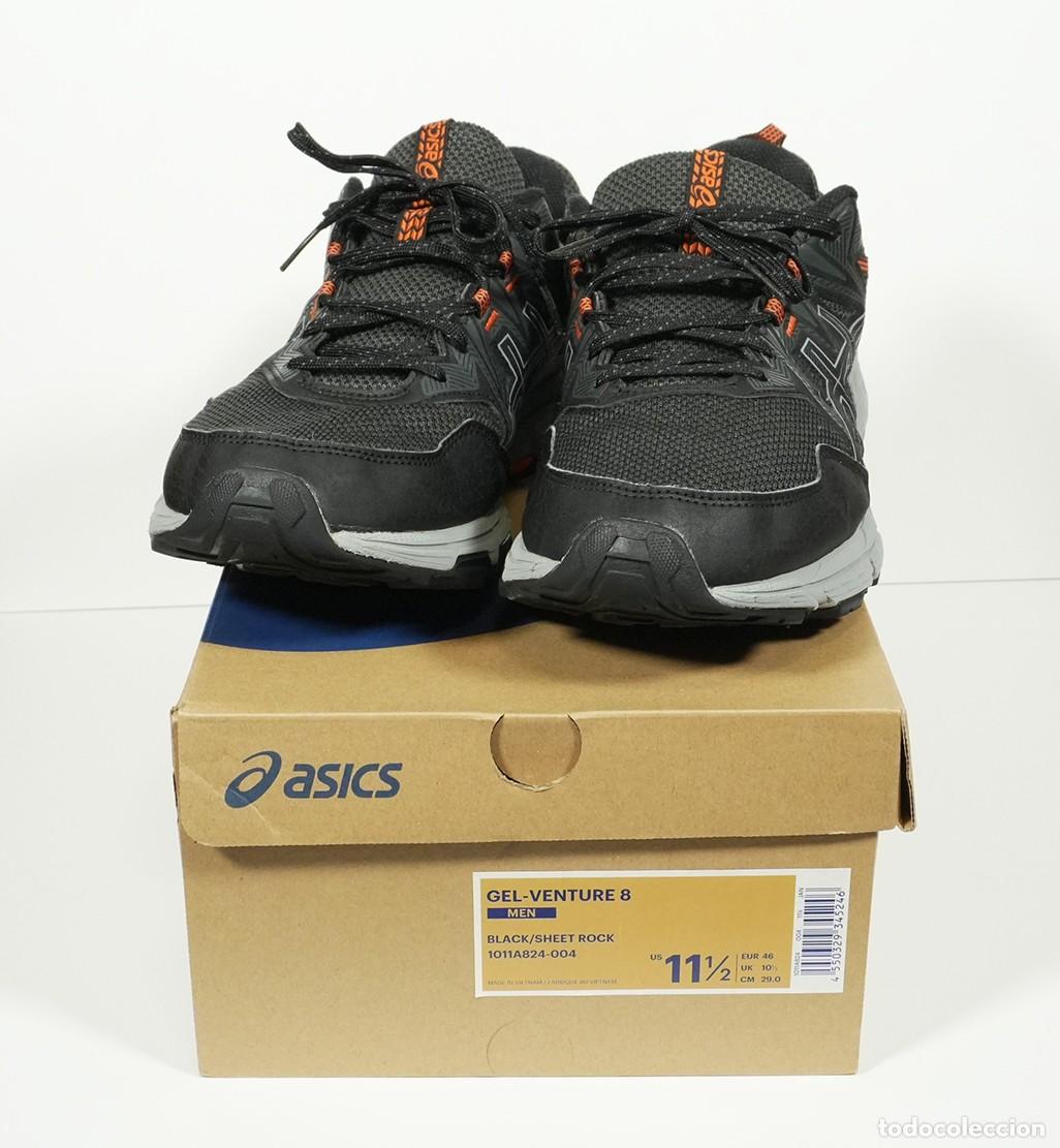 Segunda mano: ZAPATILLAS ASICS GEL VENTURE 8 NEGRAS