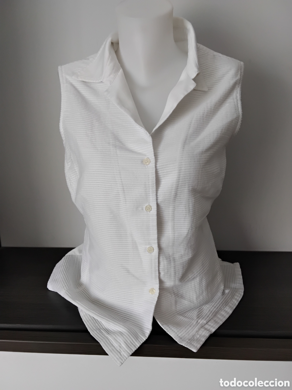 Segunda mano: Blusa Sin Manga Blanca