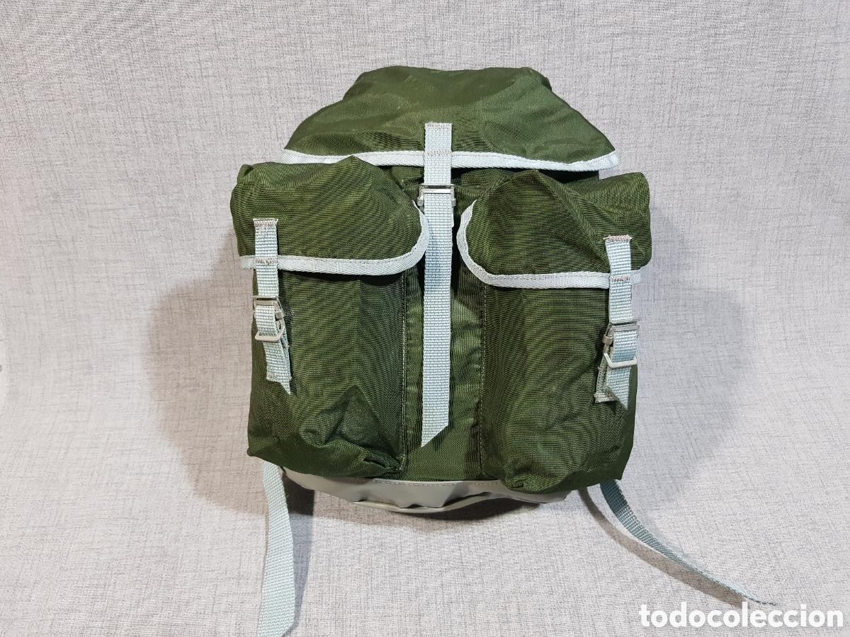 Segunda mano: MOCHILA SERVAL VERDE Y AZUL. TAMA&Ntilde;O PEQUE&Ntilde;O