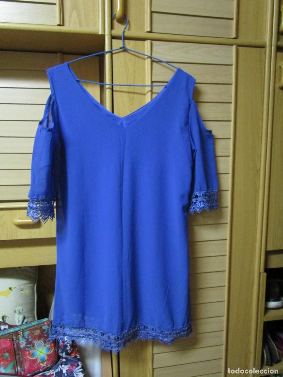 Segunda mano: PRECIOSA BLUSA DE MANGA CORTA, FRESCA Y COMODA