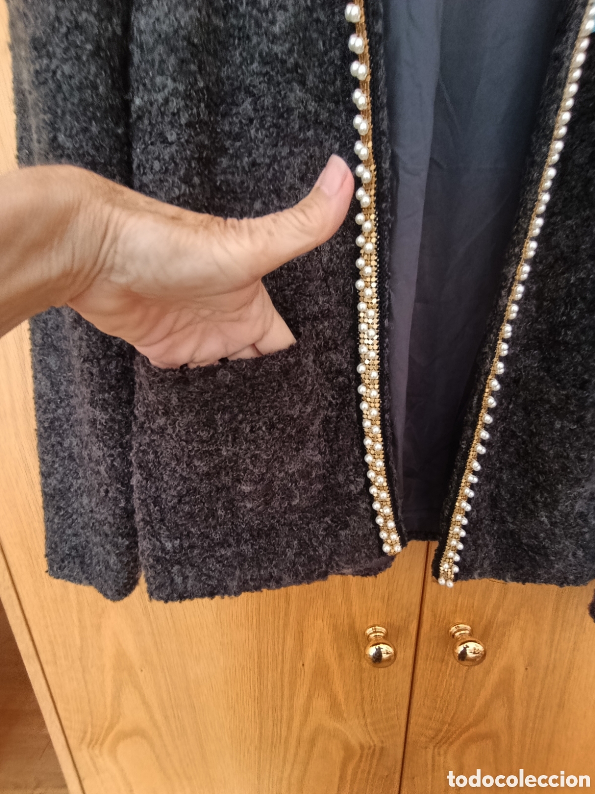 Segunda mano: Chaqueta abierto tipo Coco Chanel - Foto 4