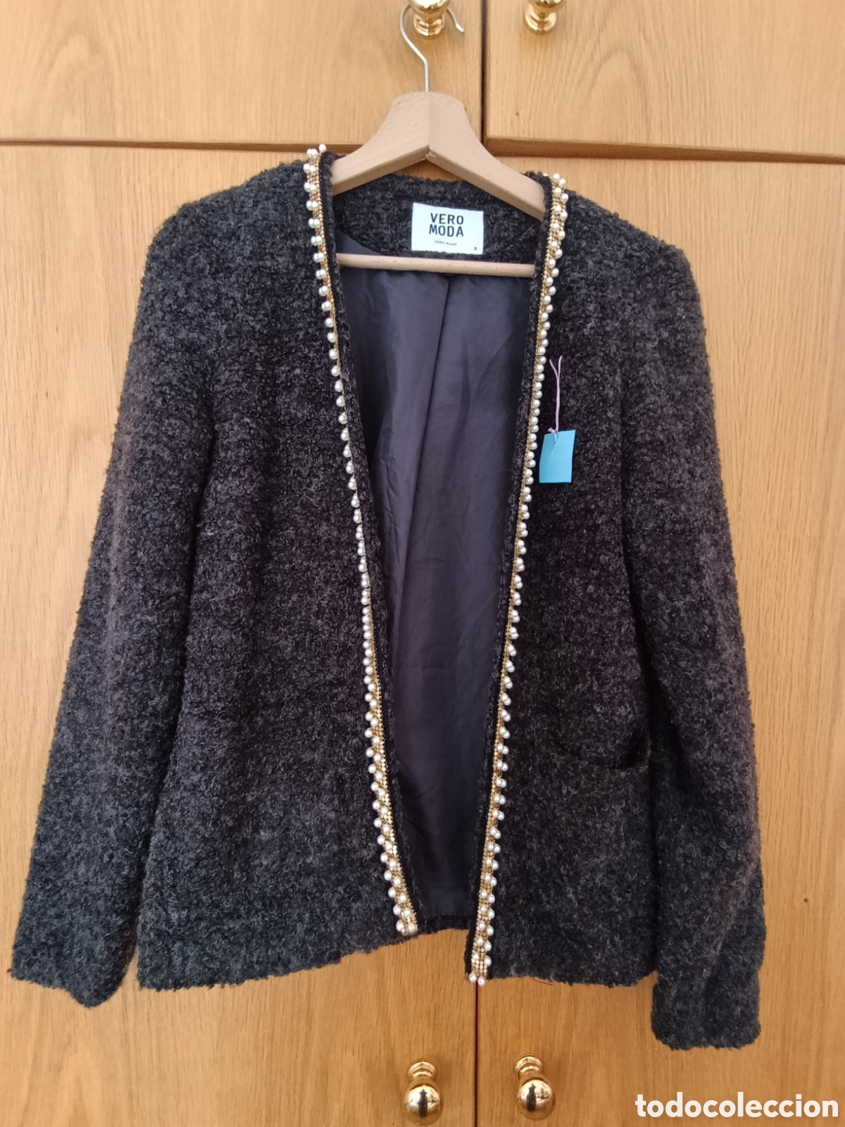 Segunda mano: Chaqueta abierto tipo Coco Chanel