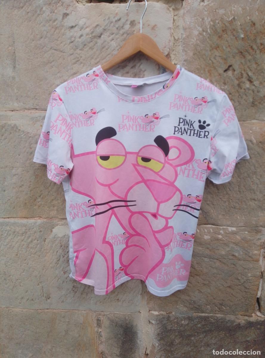 Segunda mano: Camiseta de la pantera rosa. Pink Panther. Vogue. Talla M