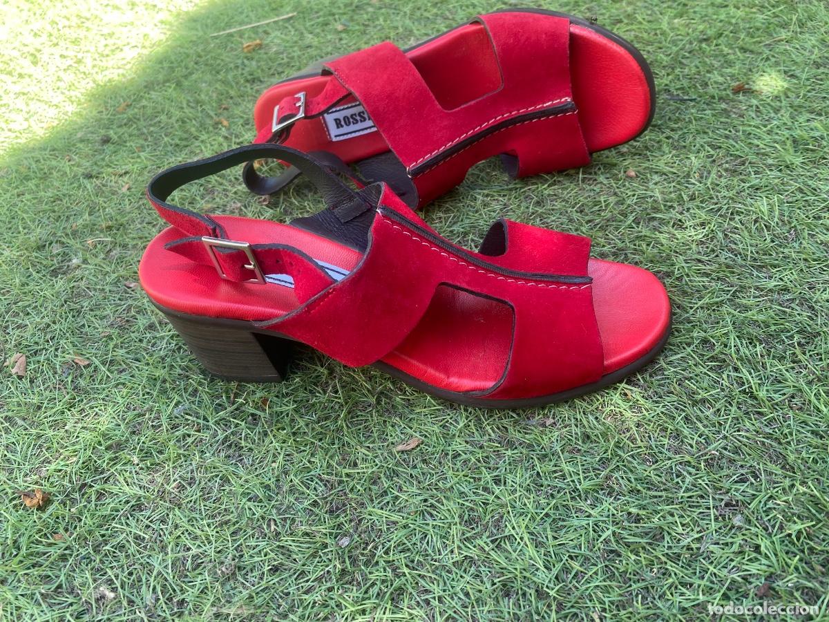 Segunda mano: Sandalias Rosselli rojo - Foto 5