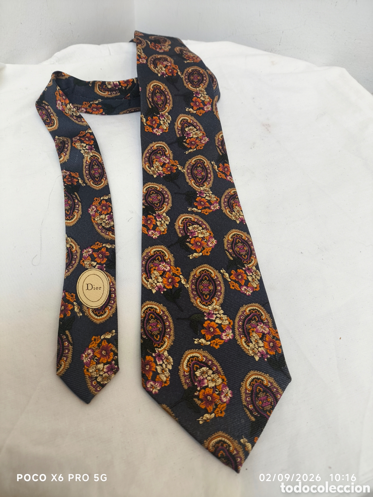 Segunda mano: Corbata Cristian Dior monsieur colecci&oacute;n