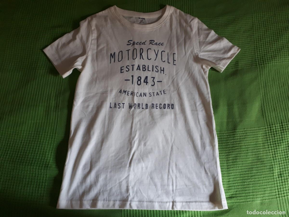 Segunda mano: CAMISETA KIABI MOTORCYCLE - KIABI - MANGA CORTA 12 A&Ntilde;OS