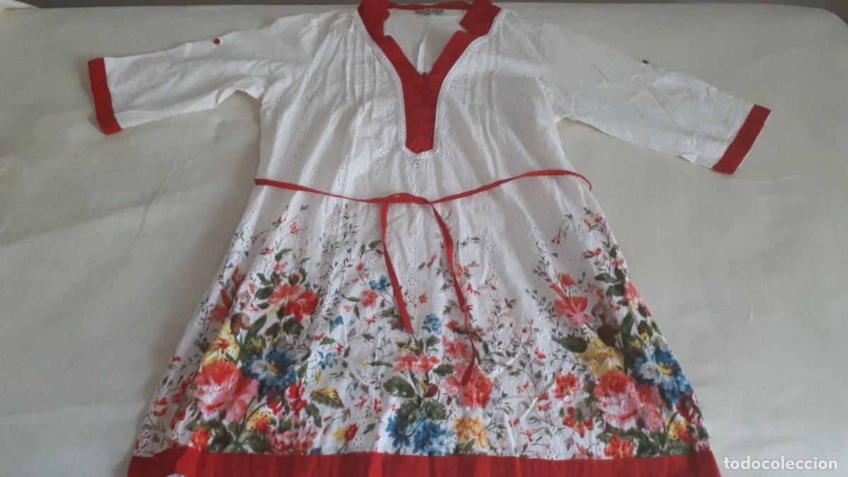 Segunda mano: VESTIDO ESTILO HIND&Uacute; - SAHIBA - TALLA &Uacute;NICA.