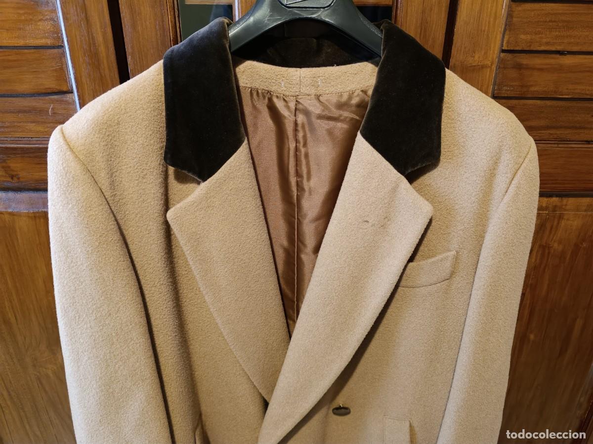 Segunda mano: ABRIGO DE SE&Ntilde;ORA MARR&Oacute;N CUELLO TERCIOPELO - DRAPE COTI - Foto 2