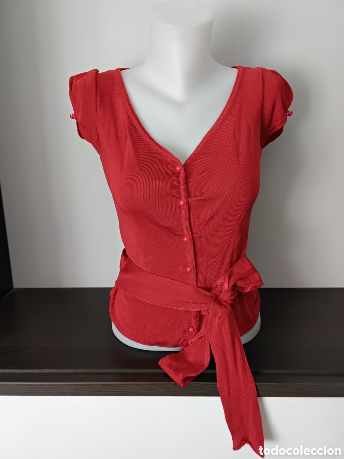 Segunda mano: Jersey Punto Roberto Verino Rojo