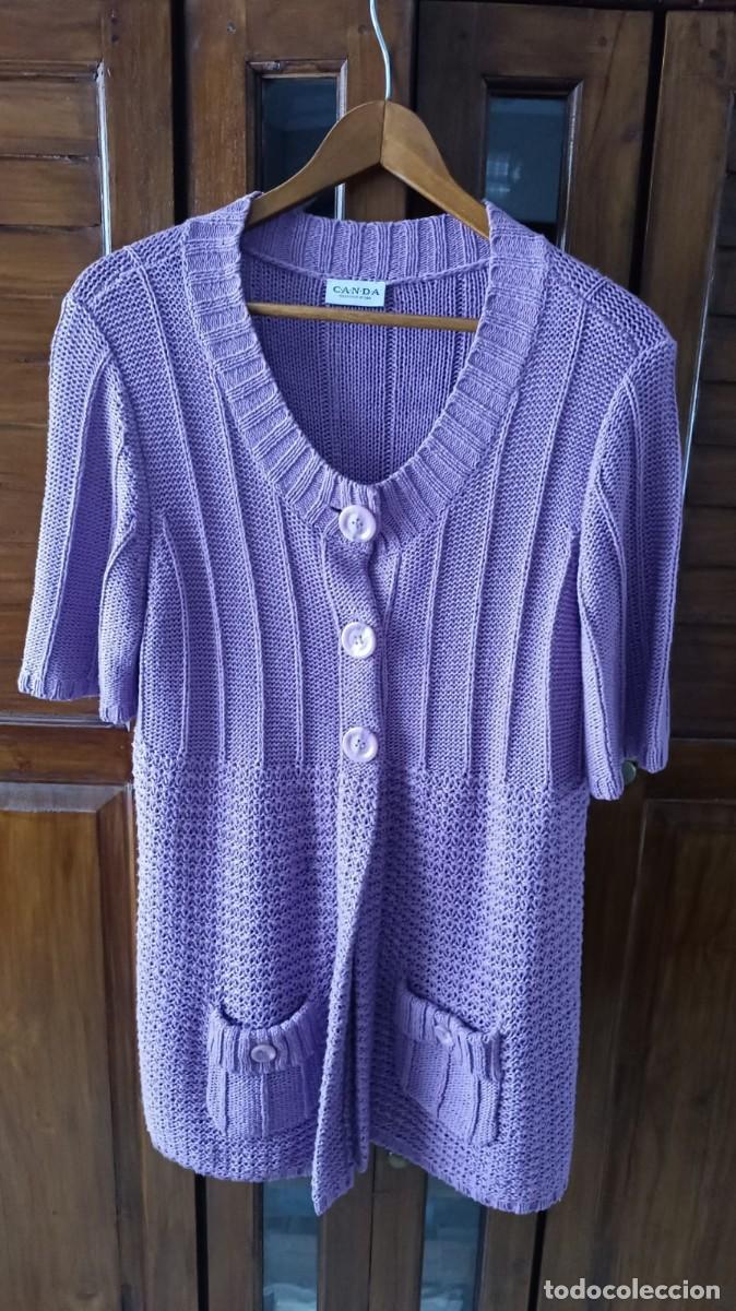 Segunda mano: REBECA LARGA SE&Ntilde;ORA MANGA CORTA MARCA - CANDA - C&A. - TALLA XL.