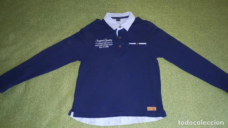 Seconda Mano: CAMISA NI&Ntilde;O AZUL MARINO - FREESTYLE - EL CORTE INGL&Eacute;S - T.11-12.