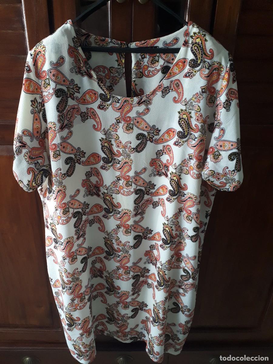 Segunda mano: VESTIDO SE&Ntilde;ORA ESTAMPADO - BUS BUS - TALLA 3.