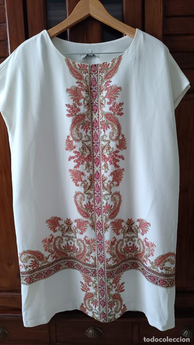 Segunda mano: VESTIDO SE&Ntilde;ORA ESTAMPADO - CORTEFIEL WOMAN - TALLA XXL.