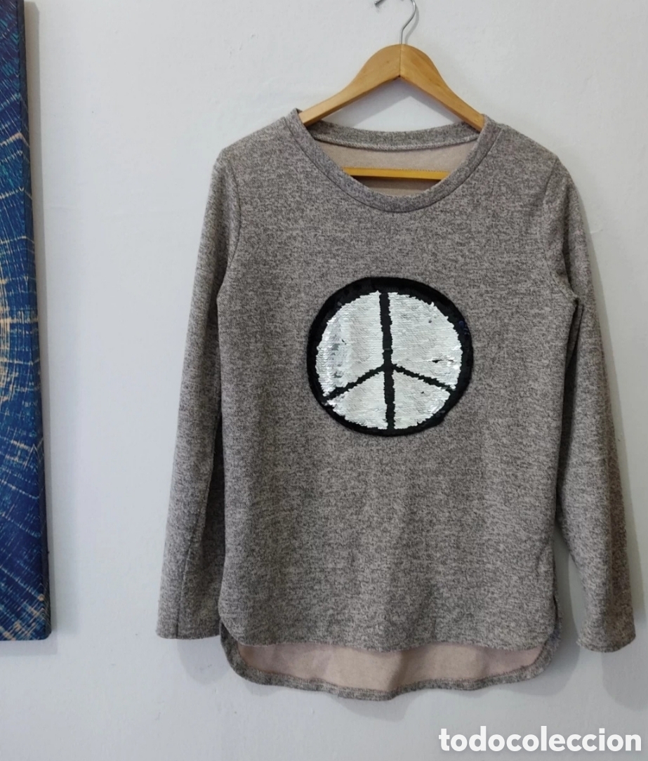 Segunda mano: Sudadera con Lentejuelas Reversibles para mujer talla L