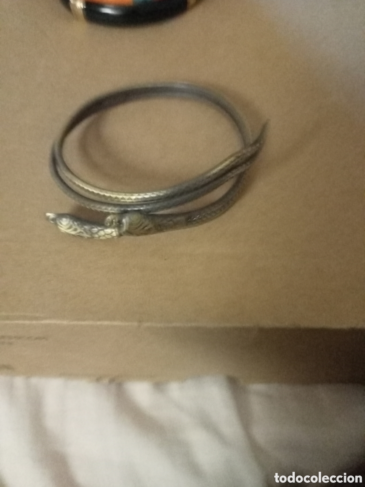 Segunda mano: Pulsera cabezas de serpiente