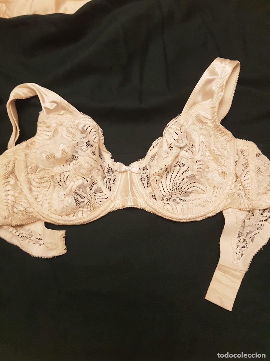 Segunda mano: Sujetador Felina beige talla 90D &ndash; encaje con aros
