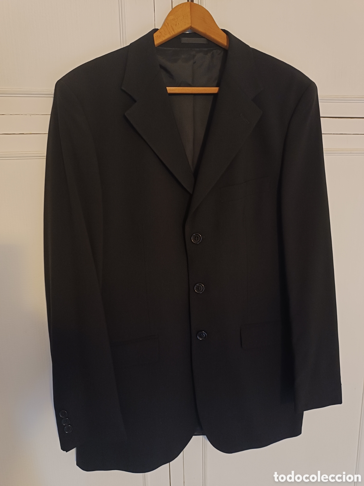 Segunda mano: CHAQUETA Massimo Dutti de Hombre - Color NEGRO - leer descripci&oacute;n y medidas - americana talla 52 -
