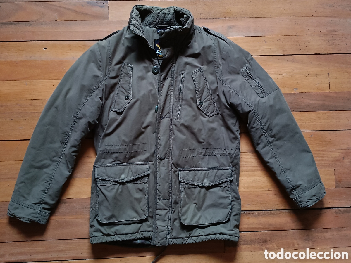 Segunda mano: CHAQUETA tipo militar - Marca Zara - Color VERDE - leer descripci&oacute;n y medidas - Algod&oacute;n, acolchada -