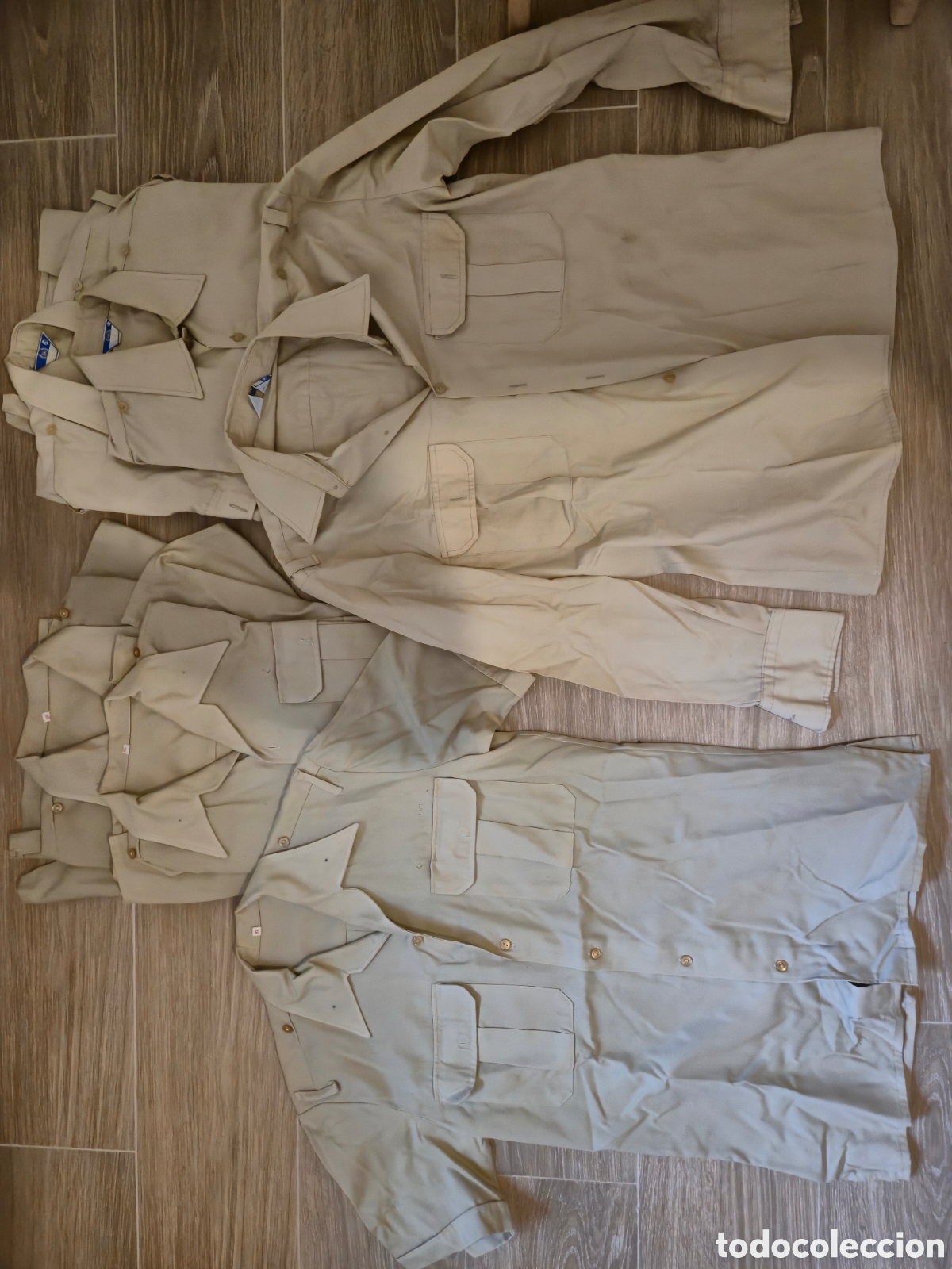Segunda mano: Lote de camisas militares (ver precios en descripci&oacute;n)