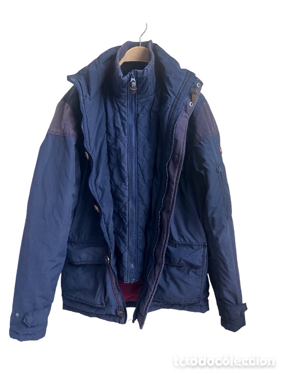 Second-Hand: Chaqueta Tommy Hilfiger Denim Azul Marino 3 en 1 - Abrigo de Invierno Hombre&rdquo; S&rdquo;