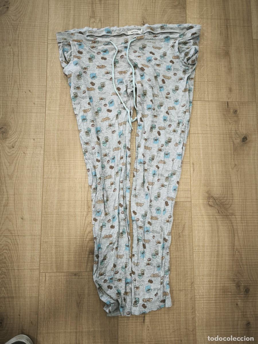 Second-Hand: Pantal&oacute;n De Pijama Women'Secret Gris Cookie Monster Talla XL &ndash; C&oacute;modo Y Divertido Para Dormir