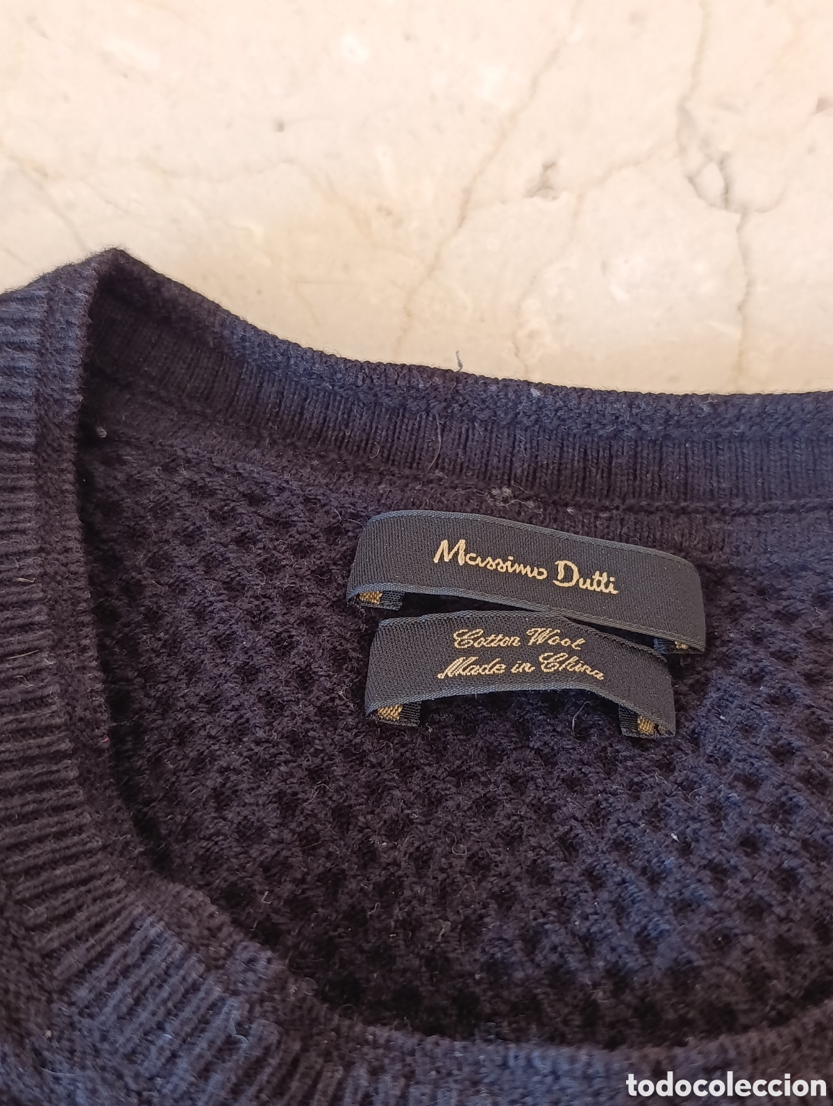 Segunda mano: Jersey negro Massimo dutti