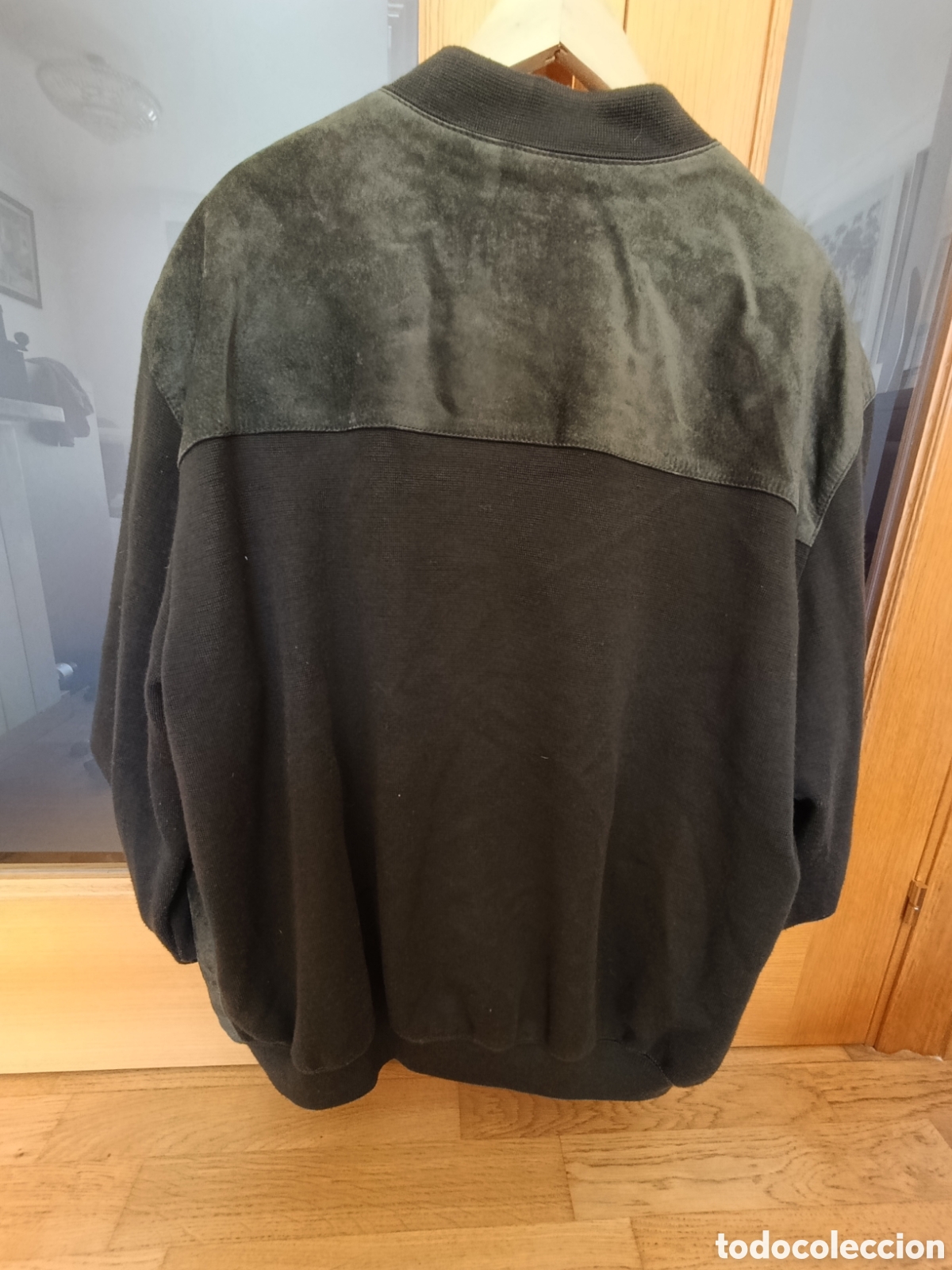Segunda mano: Chaqueta de piel y textil - Foto 4