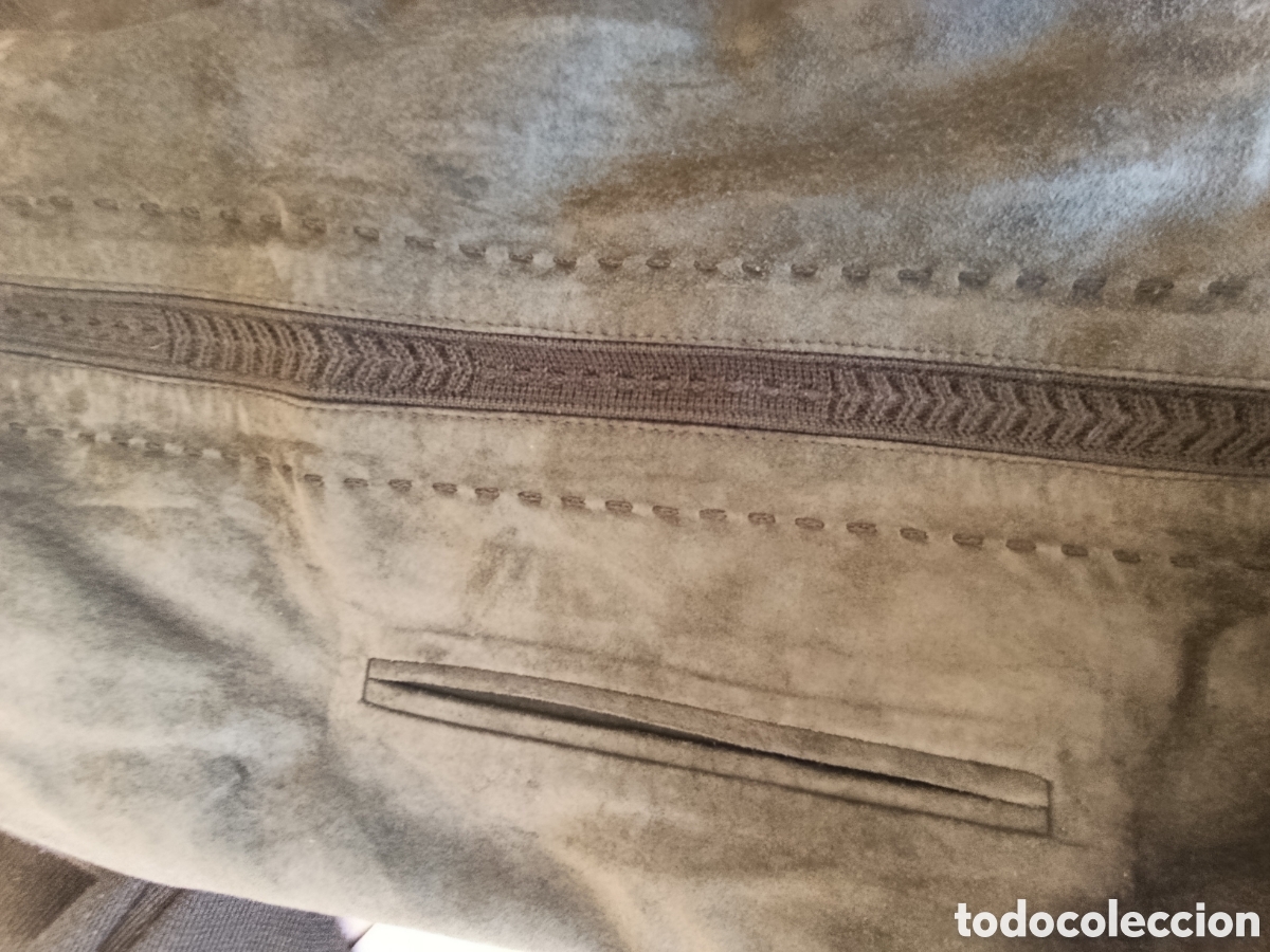 Segunda mano: Chaqueta de piel y textil - Foto 6