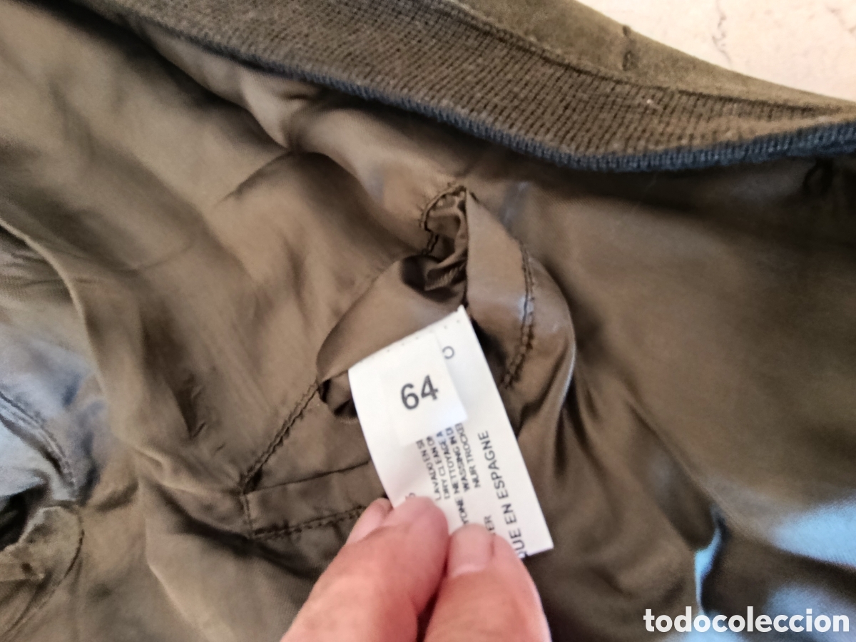 Segunda mano: Chaqueta de piel y textil - Foto 9