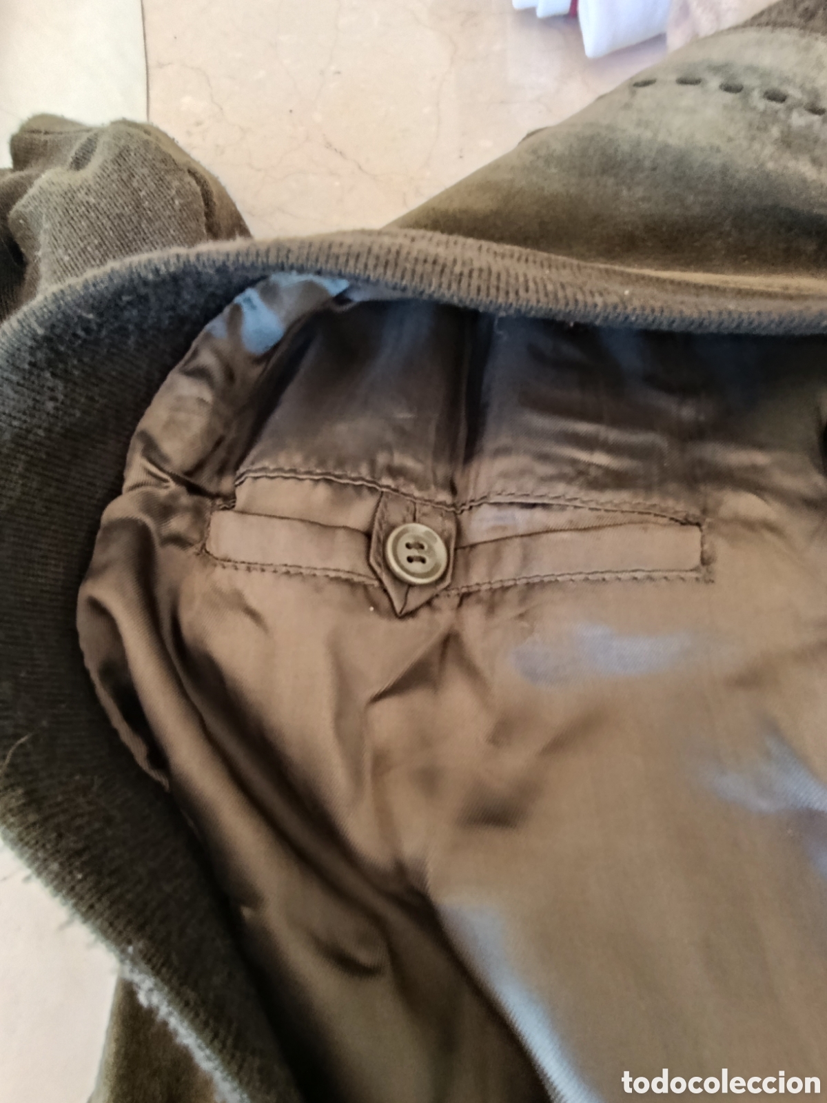 Segunda mano: Chaqueta de piel y textil - Foto 10