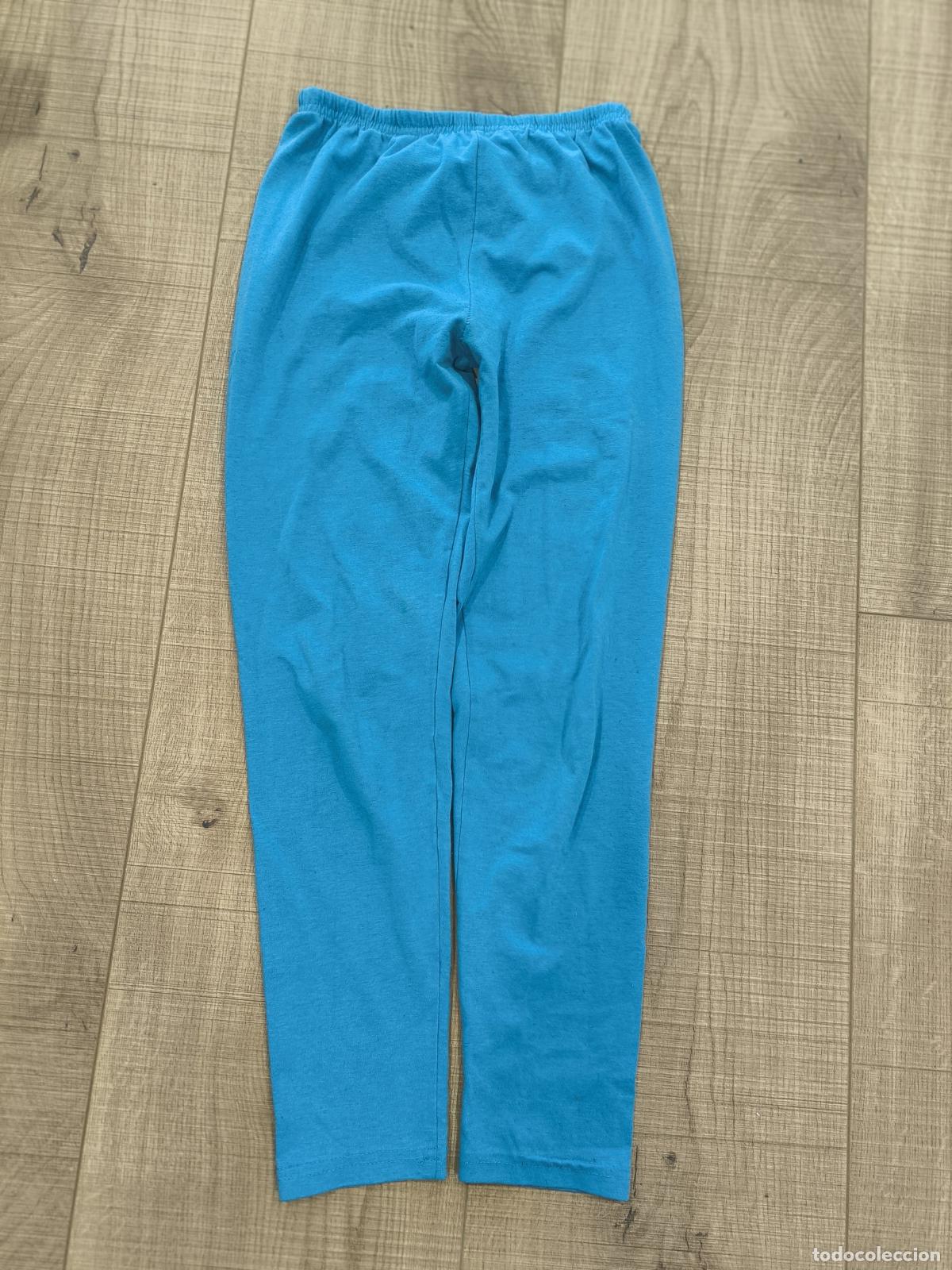 Segunda mano: Leggings Ni&ntilde;a Azul Turquesa Talla Infantil &ndash; Pantal&oacute;n El&aacute;stico C&oacute;modo