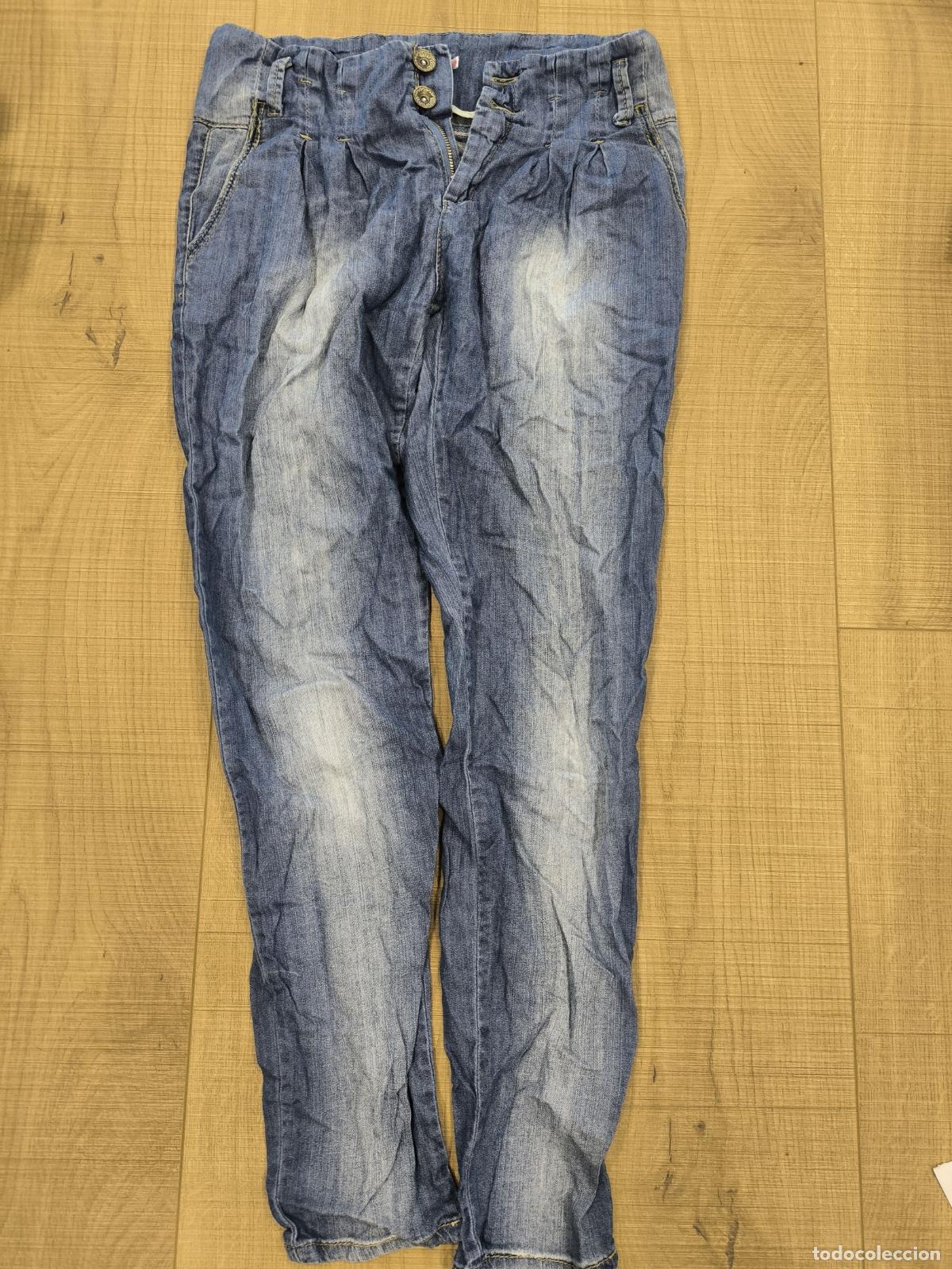 Segunda mano: Vaquero Mujer Miss-tic Talla S &ndash; Pantal&oacute;n Tejano Claro Tobillero con Pinzas