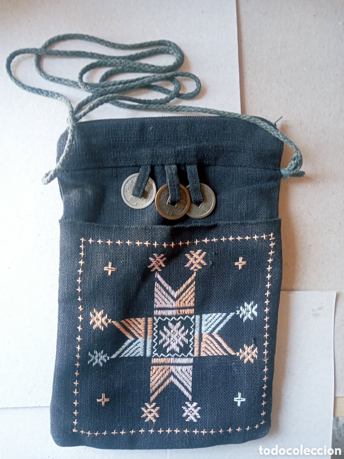 Segunda mano: BONITO BOLSO ETNICO ANTIGUO