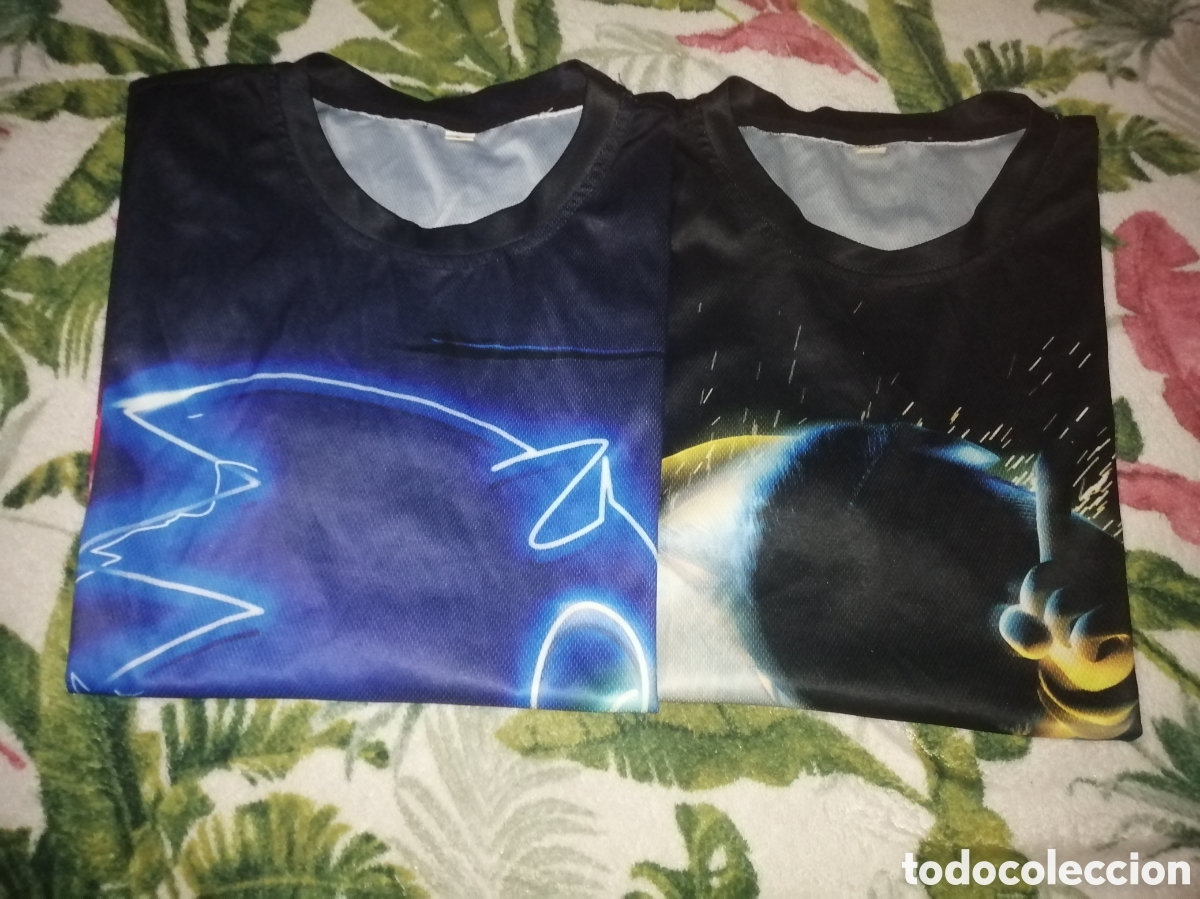 Segunda mano: Lote 2 camisetas Sonic talla L mujer
