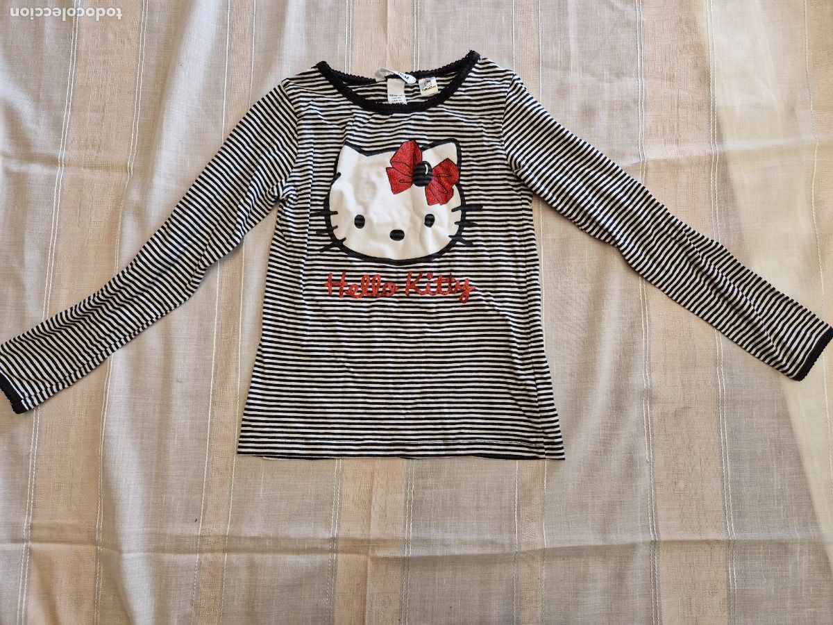 Segunda mano: BONITO JERSEI PARA NI&Ntilde;A. COLOR RAYAS. HELLO KITHY. TALLA8