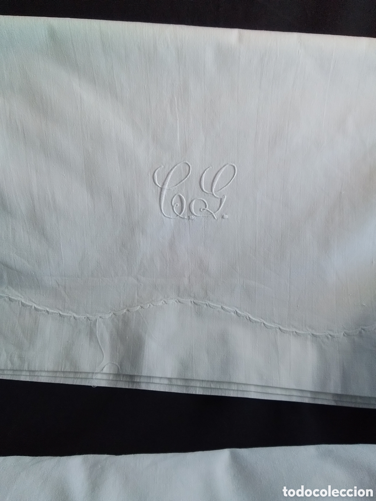 Segunda mano: Juegos de cama antiguos de algod&oacute;n 100x100 - Foto 2