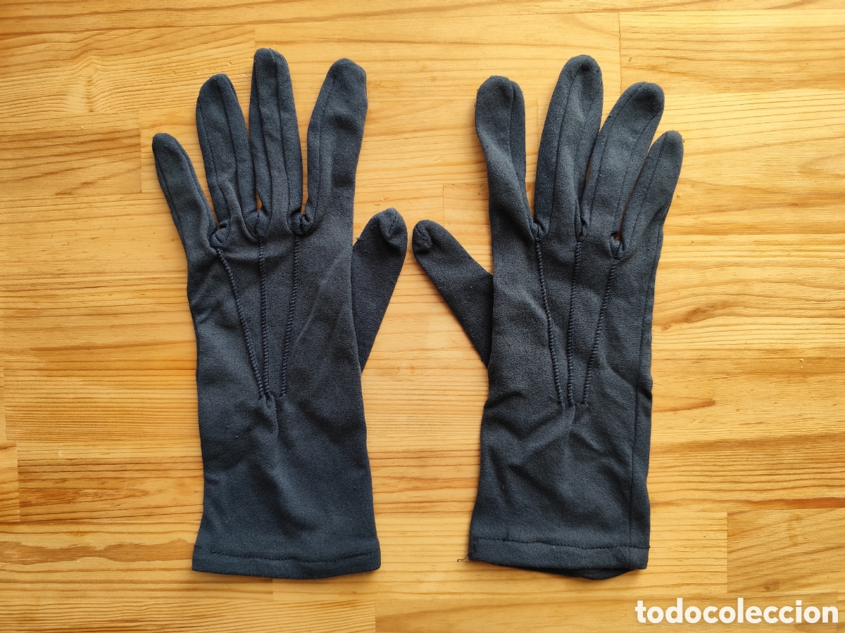 Segunda mano: Guantes Ejercito del Aire. A&ntilde;os 90. Azul Aviacion