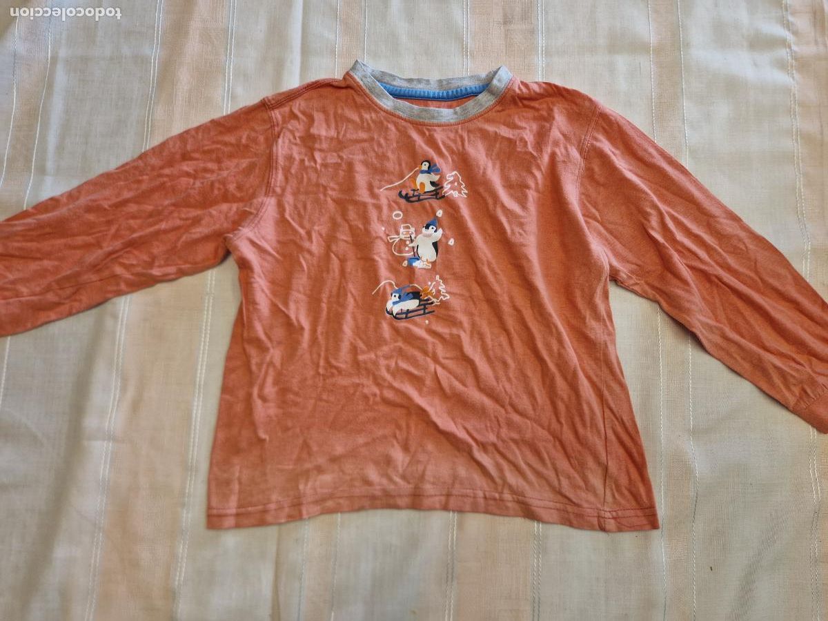 Segunda mano: BONITO JERSEI INFANTIL. COLOR SALMON. TALLA 8