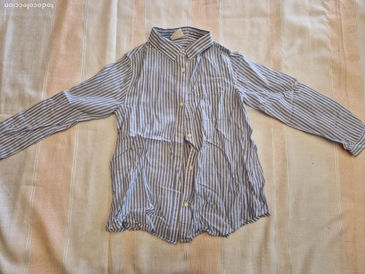 Segunda mano: BONITA CAMISA INFANTIL.COLOR AZUL.TALLA 4