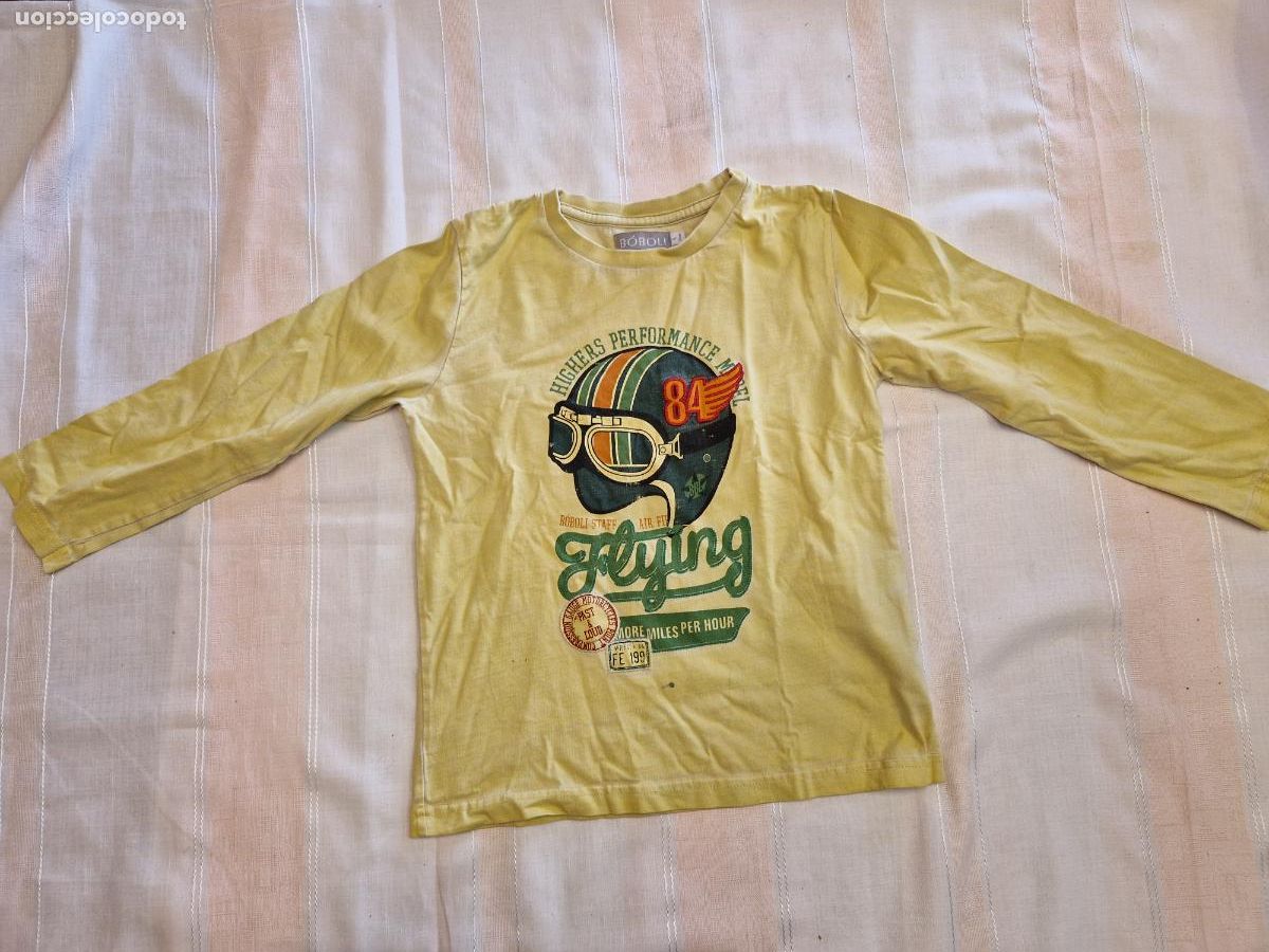 Segunda mano: BONITO JERSEI INFANTIL. COLOR AMARILLO. TALLA 5
