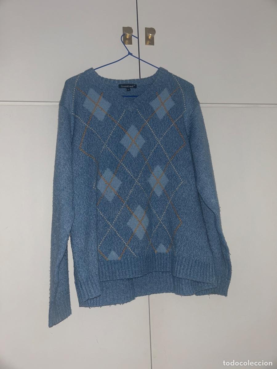 Segunda mano: Jersey Rombos Azul Amarillo