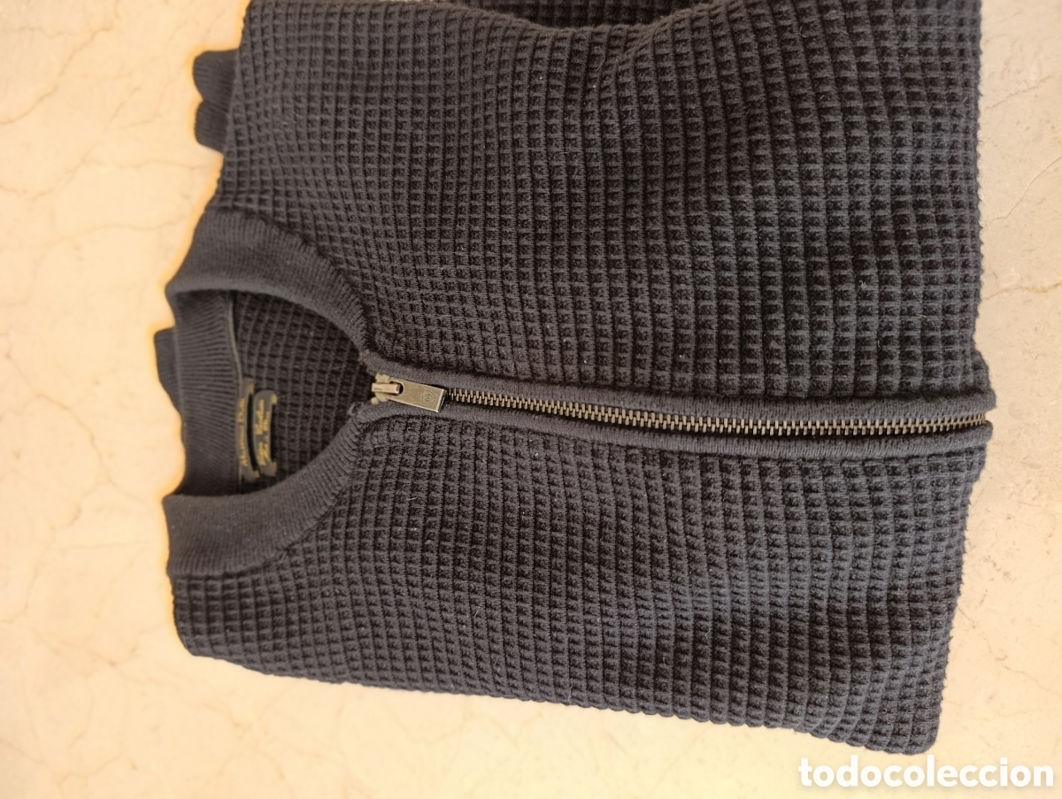 Segunda mano: Jersey abierto con cremallera negro - Foto 1